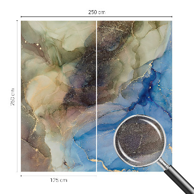 Papel mural texturado decorativo Abstracto colorido