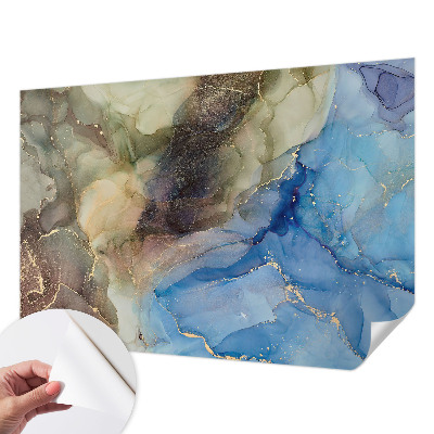 Papel mural texturado decorativo Abstracto colorido