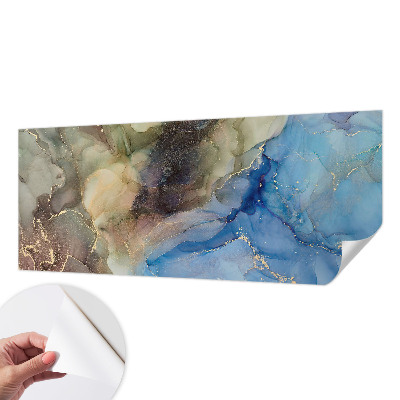 Papel mural texturado decorativo Abstracto colorido