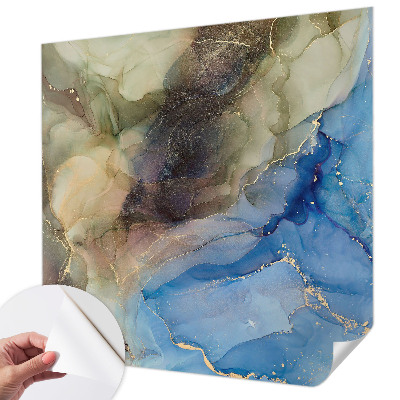 Papel mural texturado decorativo Abstracto colorido