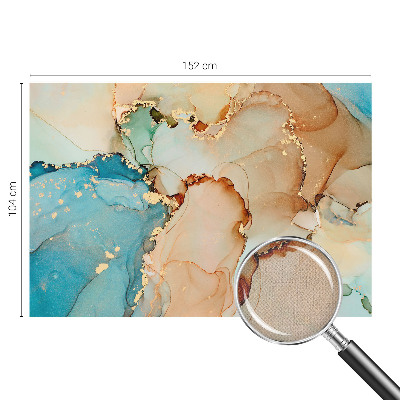 Papel mural con patrón decorativo Abstracto colorido