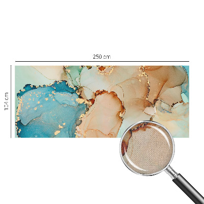 Papel mural con patrón decorativo Abstracto colorido