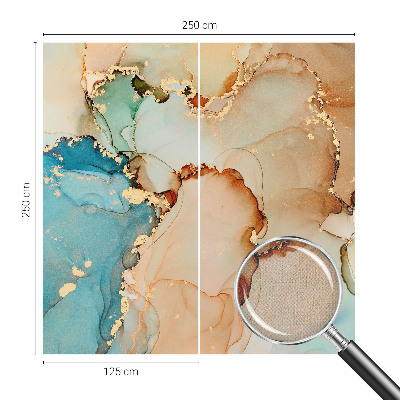 Papel mural con patrón decorativo Abstracto colorido