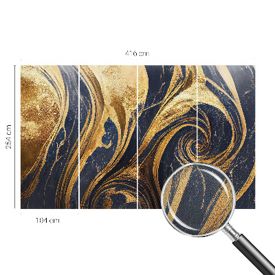 Papel mural con patrón decorativo patrones de mármol