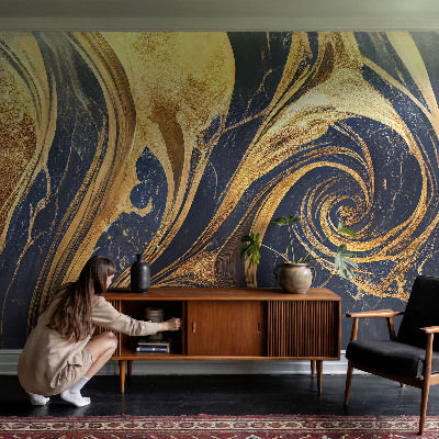 Papel mural con patrón decorativo patrones de mármol