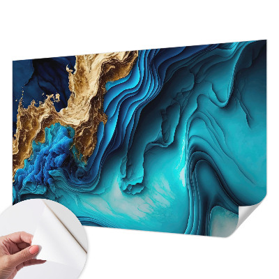 Papel mural texturado decorativo con diseño Ondas de energía