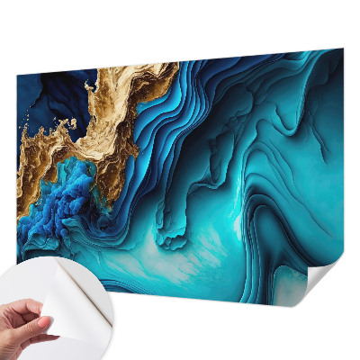 Papel mural texturado decorativo Ondas de energía