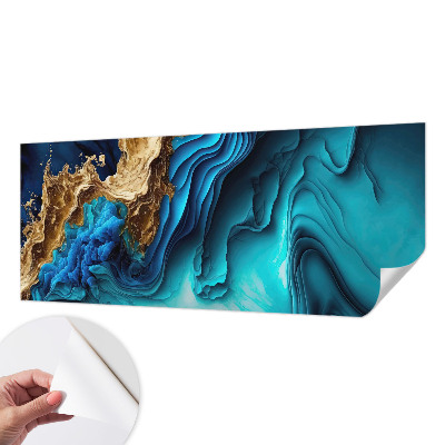Papel mural texturado decorativo Ondas de energía