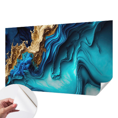 Papel mural texturado decorativo Ondas de energía