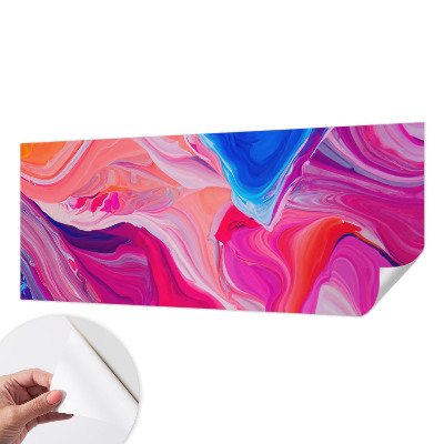 Mural de pared con estampado hermoso Ondas líquidas