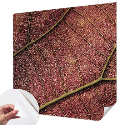 Fotomural decorativo para cabecero de cama Textura foliar