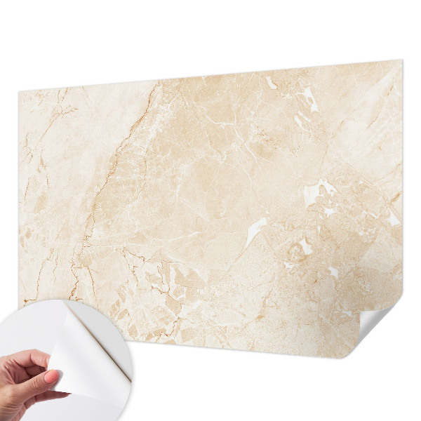Papel mural con patrón decorativo con acabado de piedra natural