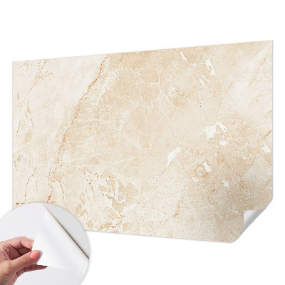 Papel mural con patrón decorativo con acabado de piedra natural