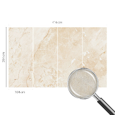 Papel mural con patrón decorativo con acabado de piedra natural