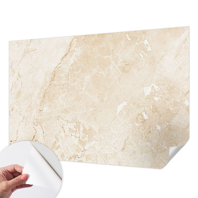 Papel mural con patrón decorativo con acabado de piedra natural