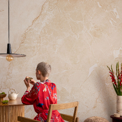 Papel mural con patrón decorativo Piedra natural
