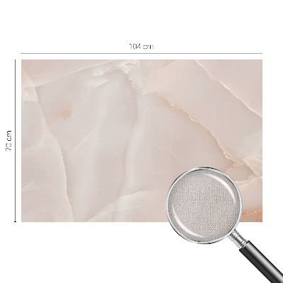 Fotomural decorativo para cabecero de cama con diseño de mármol rosa