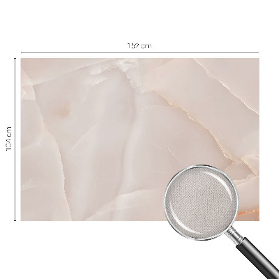 Fotomural decorativo para cabecero de cama con diseño de mármol rosa