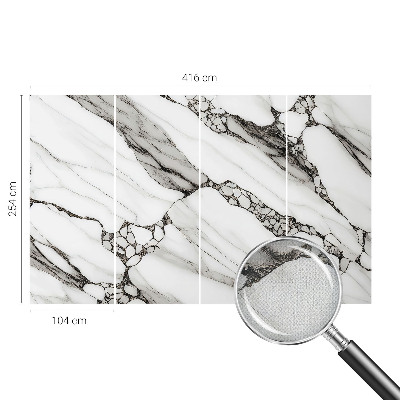 Mural de pared con estampado hermoso Patrón de piedra