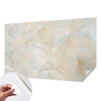 Papel mural texturado decorativo con un diseño de abstracción sutil