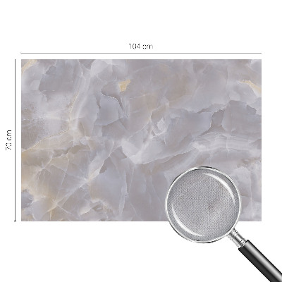 Fotomural decorativo para cabecero de cama Ondas de mármol