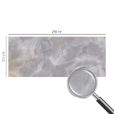 Fotomural decorativo para cabecero de cama Ondas de mármol