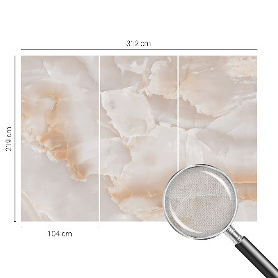 Mural de pared con estampado hermoso Patrón de piedra