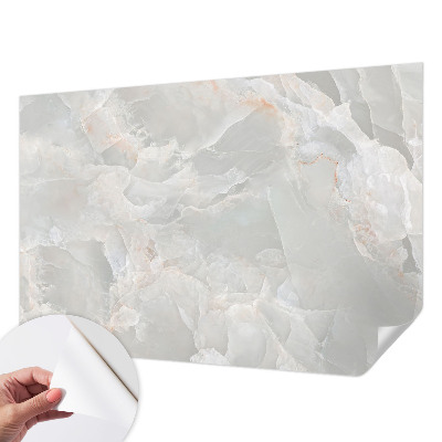 Papel mural con patrón decorativo con textura de mármol