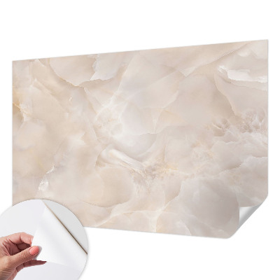 Papel mural texturado decorativo con un delicado diseño marmoleado
