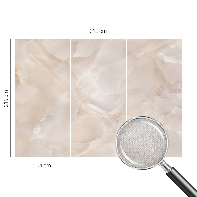 Papel mural texturado decorativo Mármol delicado