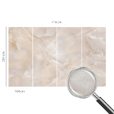 Papel mural texturado decorativo Mármol delicado