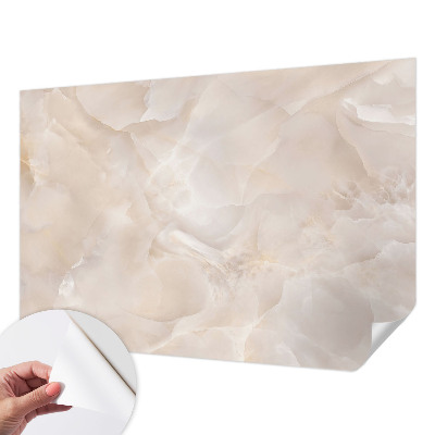 Papel mural texturado decorativo con un delicado diseño marmoleado