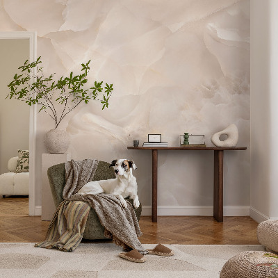 Papel mural texturado decorativo Mármol delicado