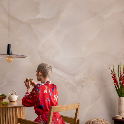 Papel mural texturado decorativo Mármol delicado