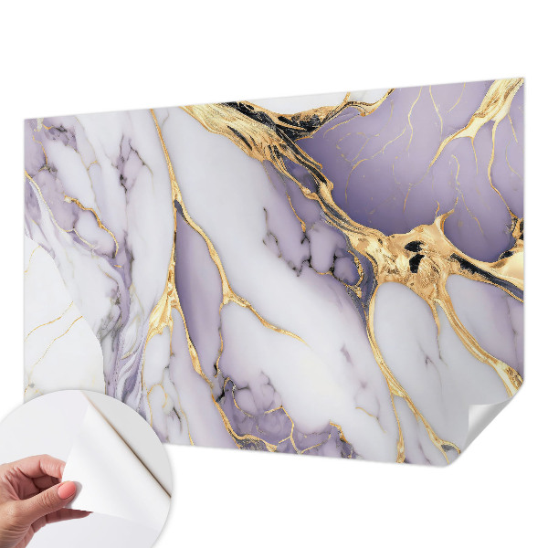 Fotomural decorativo para cabecero de cama con diseño de mármol abstracto