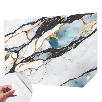 Papel mural con patrón decorativo Mármol elegante