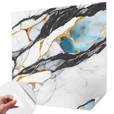 Papel mural con patrón decorativo Mármol elegante