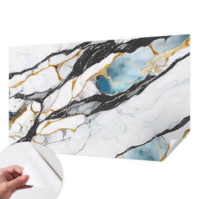Papel mural con patrón decorativo Mármol elegante