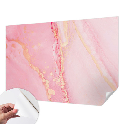 Mural de pared con estampado hermoso Abstracción en tonos pastel