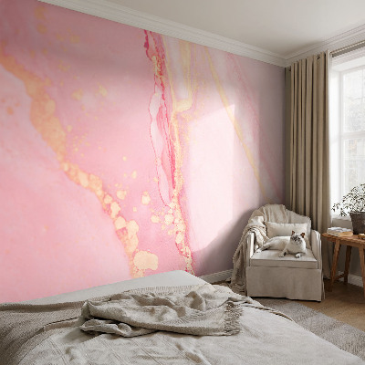 Mural de pared con estampado hermoso Abstracción en tonos pastel