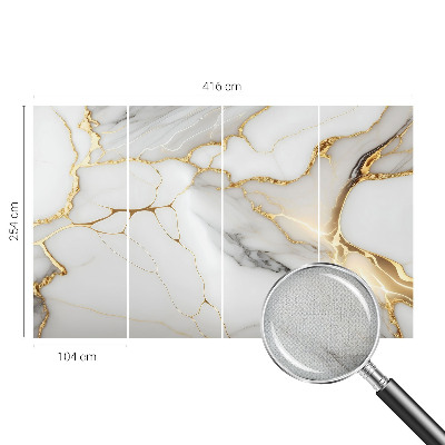 Papel mural con patrón decorativo con un diseño de mármol elegante