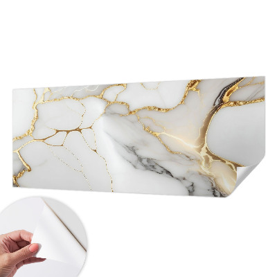 Papel mural con patrón decorativo con un diseño de mármol elegante