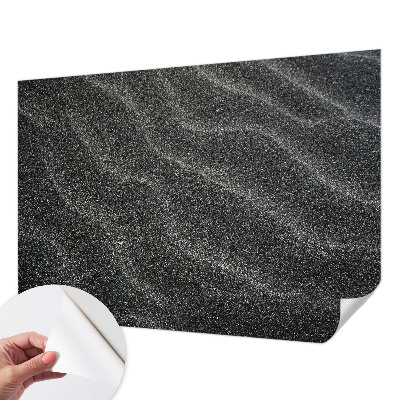 Papel mural con patrón decorativo olas de arena