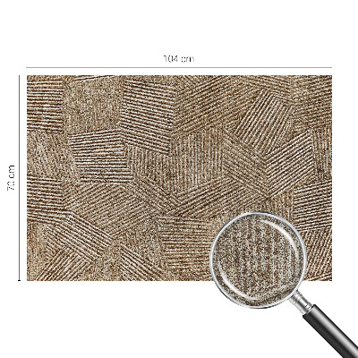 Papel mural con patrón decorativo Líneas estructurales