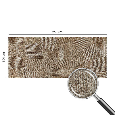 Papel mural con patrón decorativo Líneas estructurales