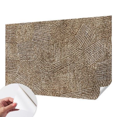 Papel mural con patrón decorativo Líneas estructurales