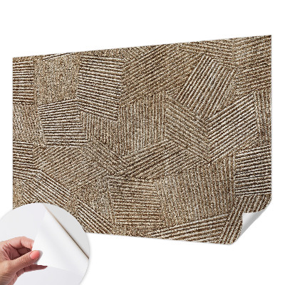 Papel mural con patrón decorativo Líneas estructurales