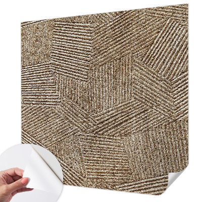 Papel mural con patrón decorativo Líneas estructurales