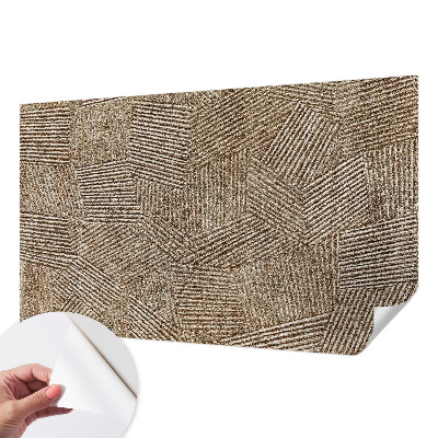 Papel mural con patrón decorativo Líneas estructurales