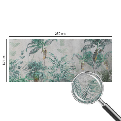 Fotomural decorativo para cabecero de cama Oasis exótico